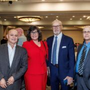 Gold Sponsor, Luncheon Vice Chair, Amen Corner Vice President Ron Heakins, Butler County Commissioner Kim Geyer