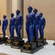 Police Statue Presented to Main Awardees